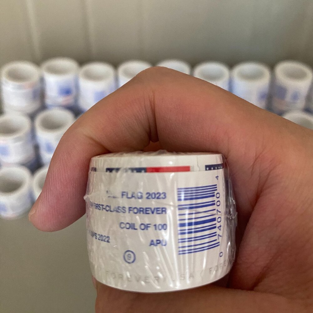 60 Roll of 6000 Forever Postage US Flag Postage🛍💕✅